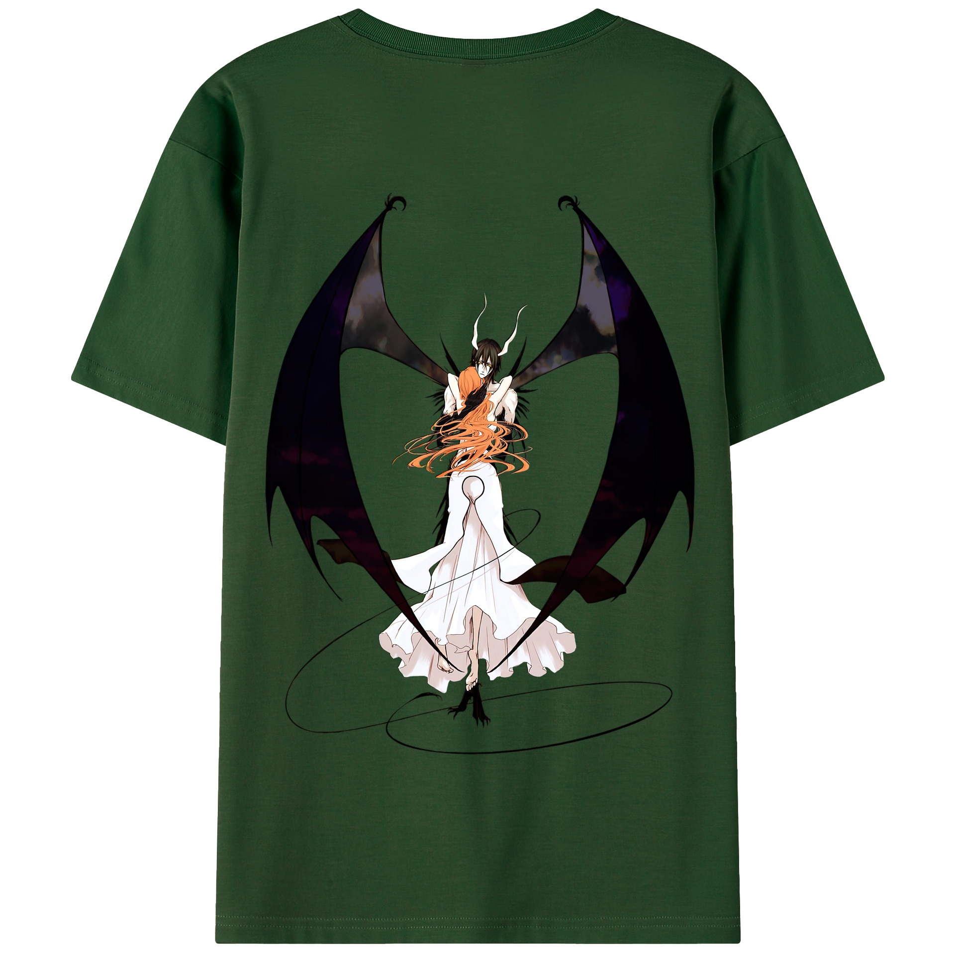 （画像用） ブリーチ ウルキオラ·シファー BLEACH Ulquiorra cifer 綿100％半袖Tシャツ（背面プリント）